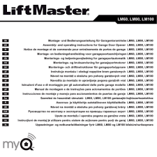 Chamberlain LiftMaster Evolution LM80EV Garage Door Opener Owner's Manual |  Manualzz