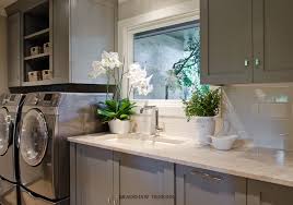 If you're in need of design inspiration, consider these small laundry room ideas from dering hall. Gray Laundry Room Ideas Transitional Laundry Room Bradshaw Designs
