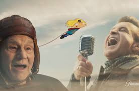 Creed Takes Patrick Stewart 'Higher' in Paramount+ Super Bowl 2024 Ad