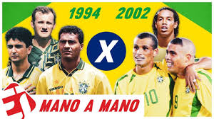 Arquivo da seleção brasileira (brazilian national team archive). Selecao Brasileira 1994 X Selecao Brasileira 2002 Qual Foi Melhor Mano A Mano Youtube
