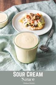 Sour Cream Enchilada Sauce The Versatile Sauce Dishes Delish In 2020 Sour Cream Enchiladas Jelly Recipes Sour Cream Enchilada Sauce