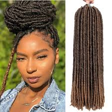 Soft dreads dreadlocks crochet braids hairstyles braided hairstyles wavy hair extensions faux locs 6 packs strands curly. Amazon Com 6 Packs Lot Dreadlocks Crochet Braids Soft Faux Locs Crochet Hair Synthetic Braiding Hair Bomba Dreadlocks Faux Locs Soul 18inch Goddess Locs Crochet Hair Braids 18inch T1b 27 Beauty