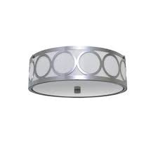 These fixtures are great for small spaces like bathrooms and kitchens where their effect. Shawson Lighting 11 7 8 Inches Flush Mount Chrome Finish Fm6180ch Home Depot Canada Flushmount Ceiling Lights Ceiling Lights Hallway Light Fixtures
