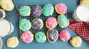 Anise cookie recipe (or biscotti recipe). Italian Anise Cookies With Icing And Sprinkles Recipe Food Com