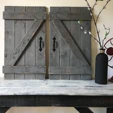 This Listing Is For Two Opposing Barn Doors Each 14 Wide X 24 Tall Sizes Can Vary By 1 4 Depending On Wo Rustic Gallery Wall Rustic Barn Door Barn Door Decor