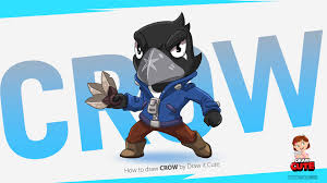Each brawler has their own skins and outfits. How To Draw Crow Super Easy Brawl Stars Drawing Tutorial Draw It Cute