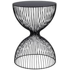 (please note, the 8' table does not come with a ball storage box.). Matte Black Wire Side Table Bamako Maisons Du Monde