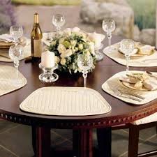 Quilted Round Table Placemats Round Table Settings Placemats For Round Table Dining Room Style