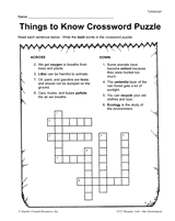 Science ecology crossword puzzle answer key. Things To Know About The Environment Crossword Puzzle Printable 1st 3rd Grade Teachervision