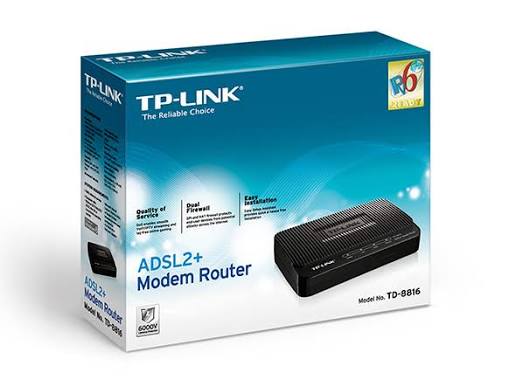 TP-LINK MODEM ROTEADOR ADSL2