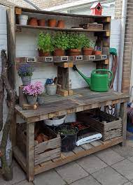 New Photos Garden Pots Table Style There Are Actually Almost As Many Approaches For Planting Garden Pots An Potting Bench Plans Potting Bench Garden Work Bench