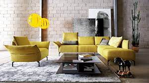 Koinor Sizz Sofa Tisch Stuhl Weil Am Rhein Yellow Living Room Living Room Decor Interior