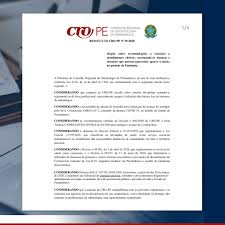 O alepe legis e o portal que reune a legislação de pernambuco. Resolucao Cro Pe NÂº 01 2020 Dispoe Sobre Recomendacoes A Restricao A Atendimentos Eletivos Excetuando Se Doencas E Situacoes Que Possam Apresentar Agravo A Saude No Periodo De Pandemia Cro Pe