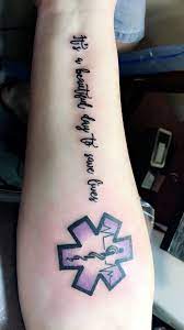 Some departments are more relaxed about these rules than others, but the. Ems Tattoo Ems Tattoos Medical Tattoo Paramedic Tattoo