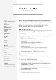 Create the ideal nurse resume with our guide and example. Registered Nurse Resume Sample Writing Guide 12 Samples Pdf