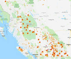 'all wildfires' includes all wildfires that have occurred in a particular fire centre this year, while 'active wildfires' lists only those fires currently being actioned. B C Wildfires Map 2018 Fire Locations Evacuation Alerts Orders Vancouver Sun