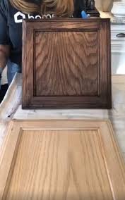 The cost staining kitchen cabinets are so much cheaper than buying new kitchen cabinets. Outdated To Outstanding Golden Oak Cabinets Hometalk