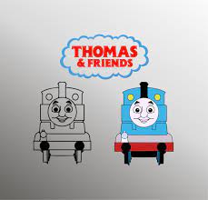 No physical item will be sent. Thomas The Train Svg Thomas Train Svg Thomas Engine Svg Etsy In 2021 Thomas The Train Train Vector Thomas And Friends