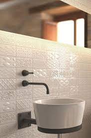 Good luck with your project. White Textured Patterned Subway Tile Trend 2019 Kitchen Tiles Backsplash Subway Tile Backsplash Kitchen White Tile Backsplash