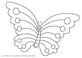 Free printable butterfly coloring pages for kids. Free Printable Butterfly Coloring Pages For Kids Drawing With Crayons