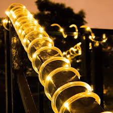 After absorbing plenty of sunlight, these lights can work more than 8 hours. Solar Outdoor Rope Lights 100 Led Kaufland De