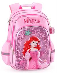 Inilah penampakan para putri disney versi anime. Fashion Little Mermaid Princess Ariel Girls School Bag Pencil Case For Kids Children Elementary Primary School Book Backpack Bag Buy At The Price Of 45 50 In Aliexpress Com Imall Com