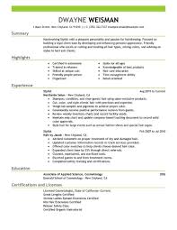 best stylist resume example livecareer