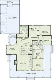 Plan 60586nd Country Home Plan With Wonderful Wraparound Porch Country Farmhouse House Plans Country Style House Plans House Plans Farmhouse