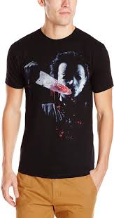 Fifteen years after murdering his sister on halloween night 1963, michael myers escapes from a mental hospital and returns to the small town of haddonfield, illinois to kill again. Amazon Com Halloween Men S Movie Michael Myers T Shirt Clothing