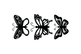 Download 3 Butterflies Svg Cut File By Creative Fabrica Crafts Creative Fabrica SVG Cut Files