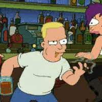 Futurama Bender As A Human Being Funny Gif Futurama Futurama Bender