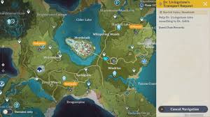 The knowledge base for the game genshin impact is in the process of filling. Genshin Impact Dr Livingstone S Transport Request Walkthrough