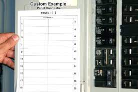 8 simple and quick steps to label a home electrical panel. 33 Circuit Breaker Panel Label Template Freeware Labels For Your Ideas