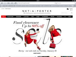 Net A Porter Email Marketing Design Shopping Sale Email Design