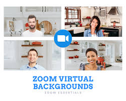 Zoom Virtual Background In The Kitchen In 2020 Virtual Online Learning Virtual Class