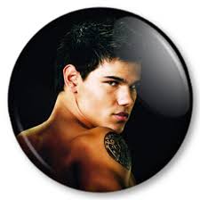 Twilight Saga Jacob Black 25mm 1" Pin Button Badge Movie Taylor Lautner  Werewolf