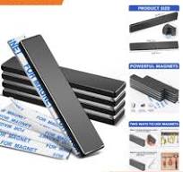 Neodymium Magnets, 5 Pack Black Super Strong Magnets Bar, Waterproof Heavy  Du... | eBay
