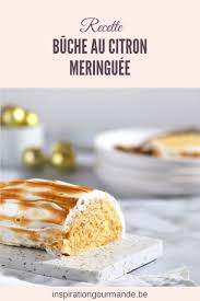 Buche Roulee Au Citron Meringuee