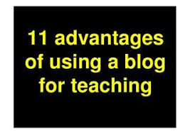 11 Advantages Of Using A Blog For Teaching By Frank Calberg Services Via Slideshare Student Centered Learning Techie Teacher Teaching
