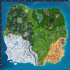 Fortnite Season 8 Map Changes Compared To Season 7 In 2021 Fortnite Seasons Challenges To Do