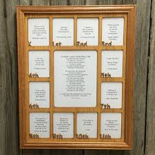 Maybe you would like to learn more about one of these? Home Furniture Diy Preschool To Graduation Oak Photo Collage Insert Oak Picture Frame 11x14 Size Home Decor