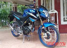 Hanya saja bukan sendal jepit ya, karena saat mengemudi kaki perlu Modifikasi Vixion New Biru Jari Jari Oprek Motor