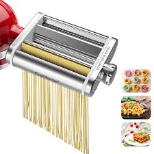 The kitchenaid pasta extruder attachment provides a fun way to make traditional italian dishes at home. Pasta Maker Set Ersatz Fur Kitchenaid Noodle Maker Maschine Stand Mixer Pasta Blatt Rollen Teig Roller Cutter Noodle Maker Manual Noodle Makers Aliexpress