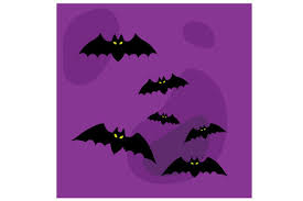 Halloween bat clipart free download! Halloween Bats Background Svg Cut File By Creative Fabrica Crafts Creative Fabrica