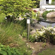 Der Feine Edler Edelstahlpoller Fur Die Wege Und Gartenbeleuchtung Beleuchtung Gartenbeleuchtung Im Freien