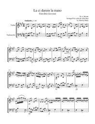 Download Two Mozart Arias Arr For Vln Cello Duet Sheet Music By Wolfgang Amadeus Mozart Sku S0 70155 Sheet Music Digital Sheet Music Mozart