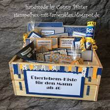 Damit du den ehe notfallkoffer basteln kannst, haben wir eine kleine anleitung mit allen gegenständen und schritten gesammelt, die wichtig für das persönliche hochzeitsgeschenk sind. Stempelhex Mit Farbenklex Uberlebens Kiste Fur Den Mann Ab 40 Stempelhex Mit Farben Geburtstagsgeschenk 50 Geburtstagsgeschenk Mann Geburtstags Geschenk Mann