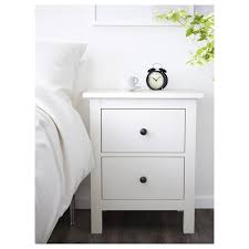 The glass door cabinet with drawers is huge with lots of storage space on it for you to store anything that you might want to. Hemnes White Stain Chest Of 2 Drawers 54x66 Cm Ikea
