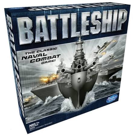 Amazon.com: BATTLESHIP Hasbro Gaming: Battleship Classic Board Game  Strategy Game Ages 7 and Up For 2 Players : Toys & Games