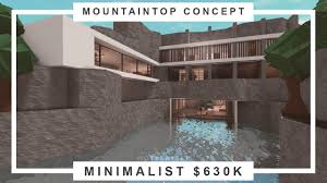 Don't forget to subscribe and hit the bell notification in order to get the newest upload. Roblox Bloxburg Mountaintop Concept Minimalist Diy House Plans Two Story House Design Home Building Design